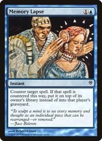 Memory Lapse - Duel Decks: Jace vs. Vraska - Magic: The Gathering card