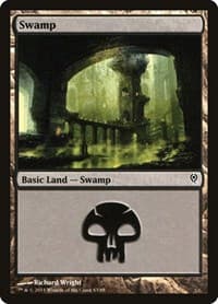 Swamp (83) - Duel Decks: Jace vs. Vraska - Magic: The Gathering card