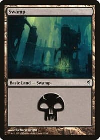 Swamp (82) - Duel Decks: Jace vs. Vraska - Magic: The Gathering card