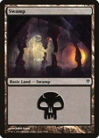 Swamp (79) - Duel Decks: Jace vs. Vraska - Magic: The Gathering card