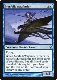 Merfolk Wayfinder - Duel Decks: Jace vs. Vraska - Magic: The Gathering card