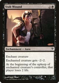 Stab Wound - Duel Decks: Jace vs. Vraska - Magic: The Gathering card