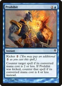 Prohibit - Duel Decks: Jace vs. Vraska - Magic: The Gathering card