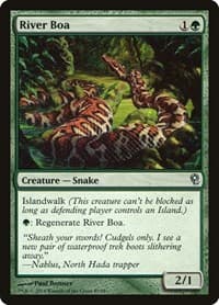 River Boa - Duel Decks: Jace vs. Vraska - Magic: The Gathering card