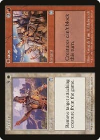 Order // Chaos - Apocalypse - Magic: The Gathering card