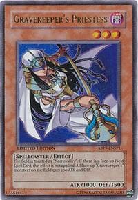 Gravekeeper's Priestess (ABPF-ENSP1) - Absolute Powerforce - YuGiOh card