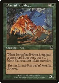 Penumbra Bobcat - Apocalypse - Magic: The Gathering card