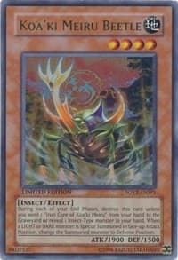 Koa'ki Meiru Beetle (SOVR-ENSP1) - Stardust Overdrive - YuGiOh card