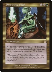 Pernicious Deed - Apocalypse - Magic: The Gathering card