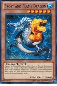 Frost and Flame Dragon (Blue) - Duelist League Promo - YuGiOh card