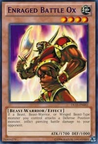 Enraged Battle Ox (Blue) - Duelist League Promo - YuGiOh card