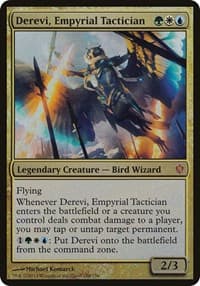 Derevi, Empyrial Tactician (Commander 2013) - Oversize Cards - Magic: The Gathering card