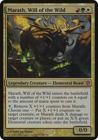 Marath, Will of the Wild (Commander 2013) - Oversize Cards - Magic: The Gathering card