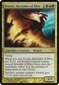 Prossh, Skyraider of Kher (Commander 2013) - Oversize Cards - Magic: The Gathering card