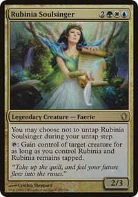 Rubinia Soulsinger (Commander 2013) - Oversize Cards - Magic: The Gathering card