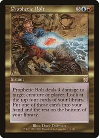 Prophetic Bolt - Apocalypse - Magic: The Gathering card