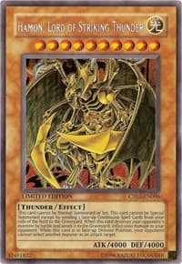 Hamon, Lord of Striking Thunder - 2006 Collectors Tin - YuGiOh card