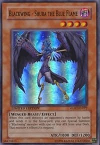 Blackwing - Shura the Blue Flame - Duelist Pack Collection Tin - YuGiOh card