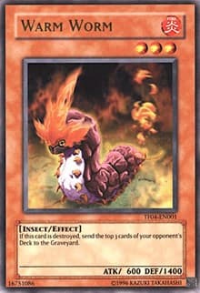 Warm Worm (5D's Tag Force 4) - Yu-Gi-Oh! Video Game Promotional Cards - YuGiOh card