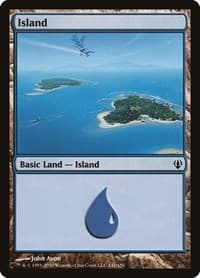 Island (141) - Archenemy - Magic: The Gathering card