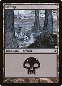 Swamp (142) - Archenemy - Magic: The Gathering card
