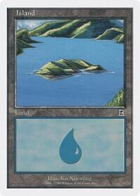 Island (113) - Battle Royale Box Set - Magic: The Gathering card