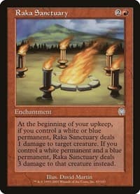 Raka Sanctuary - Apocalypse - Magic: The Gathering card