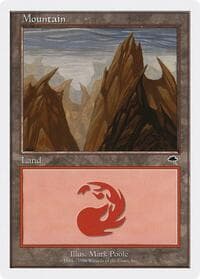 Mountain (117) - Battle Royale Box Set - Magic: The Gathering card