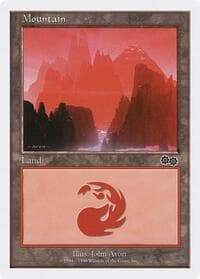 Mountain (123) - Battle Royale Box Set - Magic: The Gathering card
