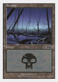 Swamp (136) - Battle Royale Box Set - Magic: The Gathering card
