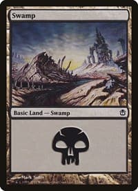 Swamp (77) - Duel Decks: Ajani vs. Nicol Bolas - Magic: The Gathering card
