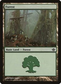 Forest (29) - Duel Decks: Garruk vs. Liliana - Magic: The Gathering card