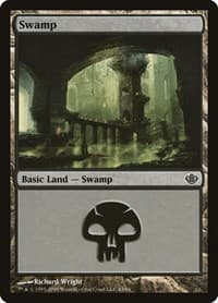 Swamp (63) - Duel Decks: Garruk vs. Liliana - Magic: The Gathering card