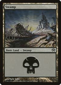 Swamp (154) - Planechase - Magic: The Gathering card