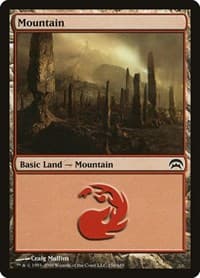 Mountain (156) - Planechase - Magic: The Gathering card