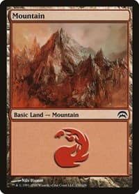 Mountain (159) - Planechase - Magic: The Gathering card