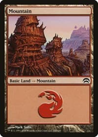 Mountain (160) - Planechase - Magic: The Gathering card