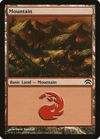 Mountain (163) - Planechase - Magic: The Gathering card