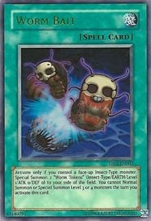Worm Bait (5D's Tag Force 4) - Yu-Gi-Oh! Video Game Promotional Cards - YuGiOh card