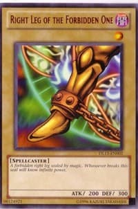 Right Leg of the Forbidden One (Red) - Duelist League Promo - YuGiOh card