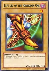 Left Leg of the Forbidden One (Blue) - Duelist League Promo - YuGiOh card