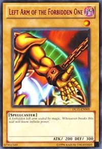 Left Arm of the Forbidden One (Red) - Duelist League Promo - YuGiOh card