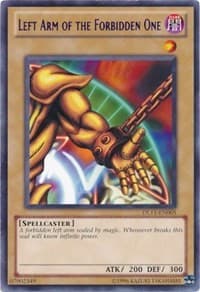 Left Arm of the Forbidden One (Blue) - Duelist League Promo - YuGiOh card