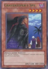 Gravekeeper's Spy (Green) - Duelist League Promo - YuGiOh card