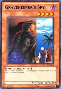 Gravekeeper's Spy (Blue) - Duelist League Promo - YuGiOh card