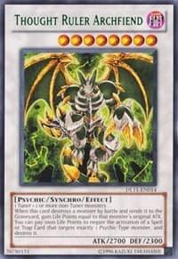 Thought Ruler Archfiend (Green) - Duelist League Promo - YuGiOh card