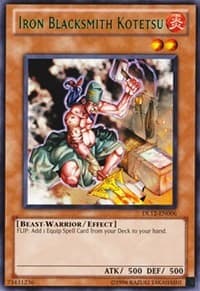 Iron Blacksmith Kotetsu (Green) - Duelist League Promo - YuGiOh card