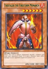 Thestalos the Firestorm Monarch (Green) - Duelist League Promo - YuGiOh card