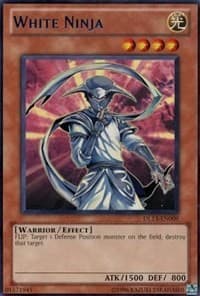 White Ninja (Blue) - Duelist League Promo - YuGiOh card