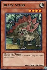 Black Stego (Green) - Duelist League Promo - YuGiOh card